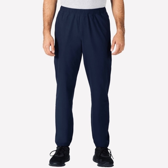 Soybu Men's Woven Joggers/Pants, Zippered Pockets, Blue, Small NWT - Picture 1 of 15